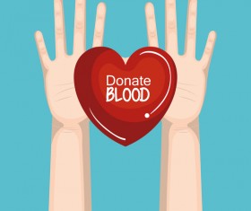 donate blood infogurphic vectors 08
