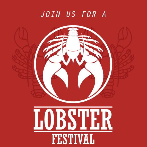 lobster frstivtal poster retro vectors 13