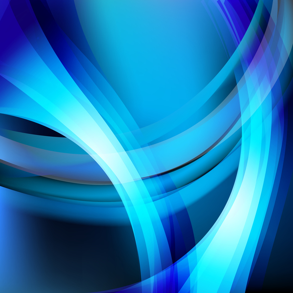 Abstract Background blue styles vector