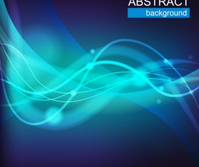 Abstract Blue Background Vector Design