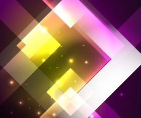 Abstract neon background with shining light vector 05