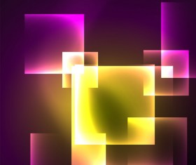 Abstract neon background with shining light vector 07