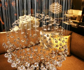 All kinds of chandeliers Stock Photo 01