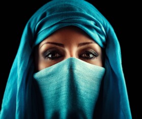 Arab hijab Stock Photo 12