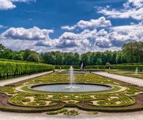 Baroque Garden Stock Photo
