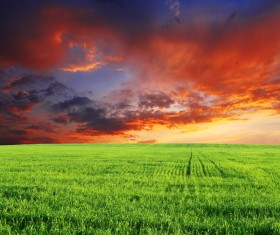 Beautiful and charming natural scenery Stock Photo 02