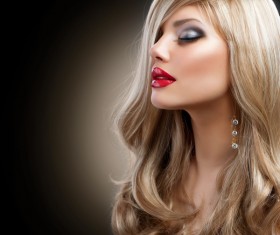 Beautiful and charming woman Stock Photo