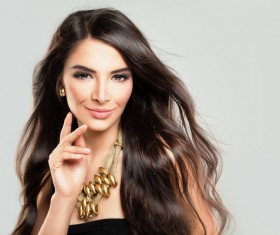 Beautiful hair Beauties model Stock Photo 02