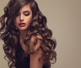 Beautiful hair Beauties model Stock Photo 03