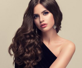 Beautiful hair Beauties model Stock Photo 04