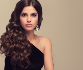 Beautiful hair Beauties model Stock Photo 06