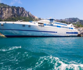 Beautiful port city Stock Photo 08