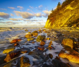 Beautiful port city Stock Photo 09