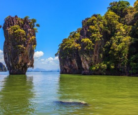 Beautiful port city Stock Photo 10