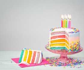 Birthday Cake Stock Photo 07