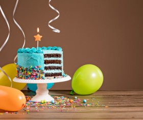 Birthday Cake Stock Photo 08