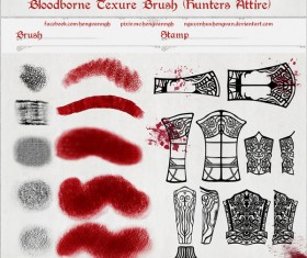 Bloodborne photoshop brushes