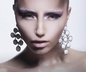 Charm beauty makeup woman Stock Photo 02