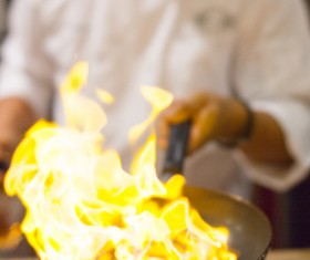 Chef cooking Stock Photo 10