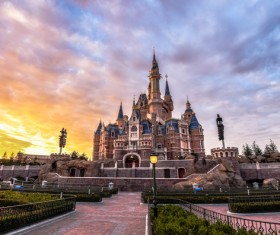 China Shanghai Disneyland Stock Photo