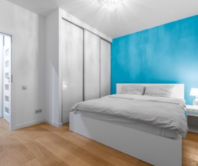 Comfortable bedroom Stock Photo 05