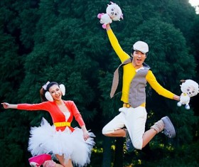 Creative wedding Stock Photo