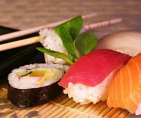 Delicious Grip sushi Stock Photo 01