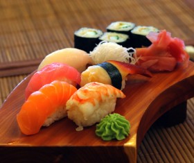 Delicious Grip sushi Stock Photo 02