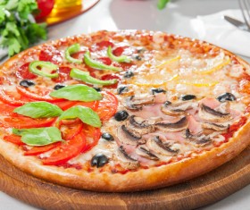 Delicious pizza Stock Photo