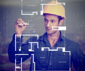 Design workers Stock Photo
