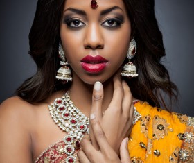 Different temperament of Beauties Stock Photo 06