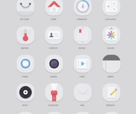 Elegant Mobile App Icons