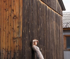Farm girl photo Stock Photo 07
