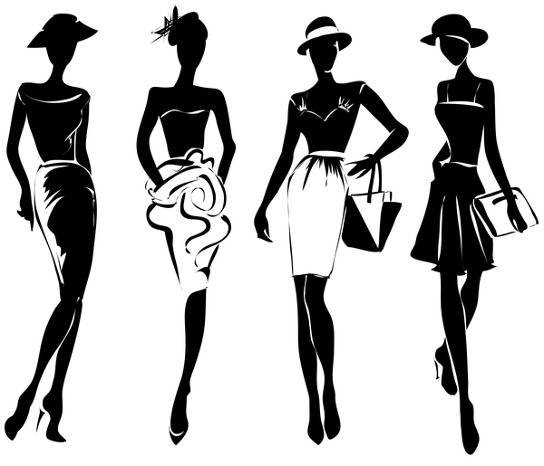 fashion illustration free download vector