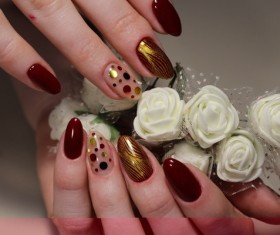 Fashion nail Stock Photo