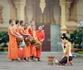 For Buddhists Stock Photo