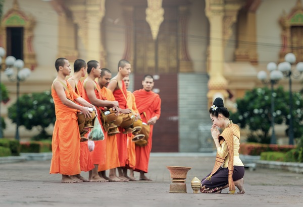 For Buddhists Stock Photo