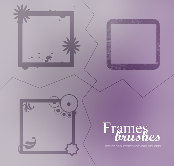 frame brush photoshop free download