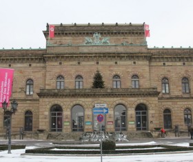 Germany Braunschweig National Theater Stock Photo