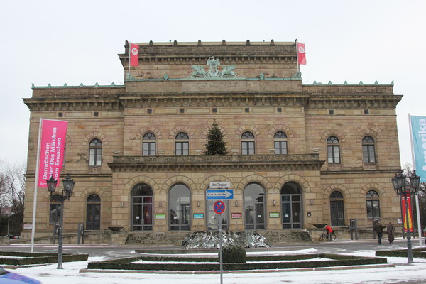 Germany Braunschweig National Theater Stock Photo