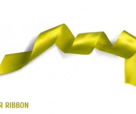 Green paper tapes festive illustration vector