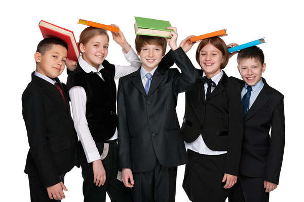 Group of happy students Stock Photo 03