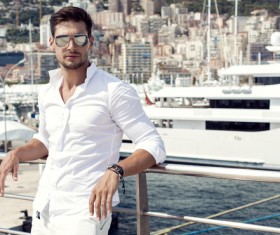 Handsome man Stock Photo 04