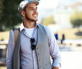 Handsome man Stock Photo 04