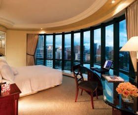 Hotel Deluxe Suite Stock Photo