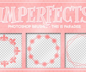 Imperfects photoshop brushes
