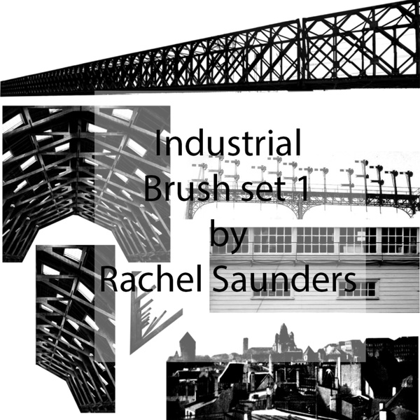 Industrial photoshop brushes