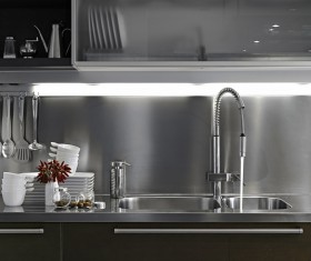 Kitchen sink Stock Photo