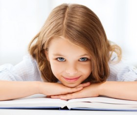 Lovely pupils Stock Photo 01