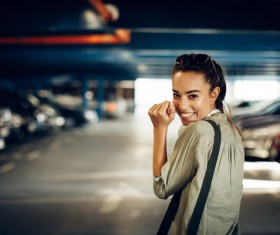 Lovely young woman Stock Photo